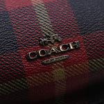 Coach Red Leather Backpack Bag (Pre-Owned)