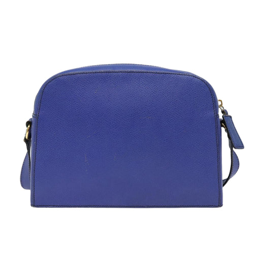 Céline - Blue Leather Shoulder Bag (Pre-Owned)