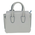 MCM Milla Grey Leather Handbag (Pre-Owned)