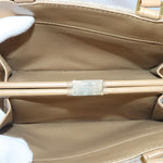 Fendi Beige Canvas Handbag (Pre-Owned)