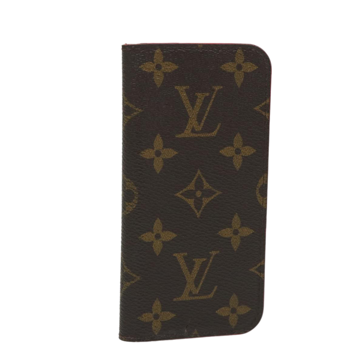 Louis Vuitton Iphone Case Brown Canvas Phone Jewelry (Pre-Owned)