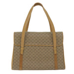 Gucci Gg Canvas Beige Canvas Handbag (Pre-Owned)