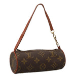 Louis Vuitton Papillon Brown Canvas Clutch Bag (Pre-Owned)