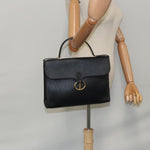 Dior Black Canvas Handbag (Pre-Owned)