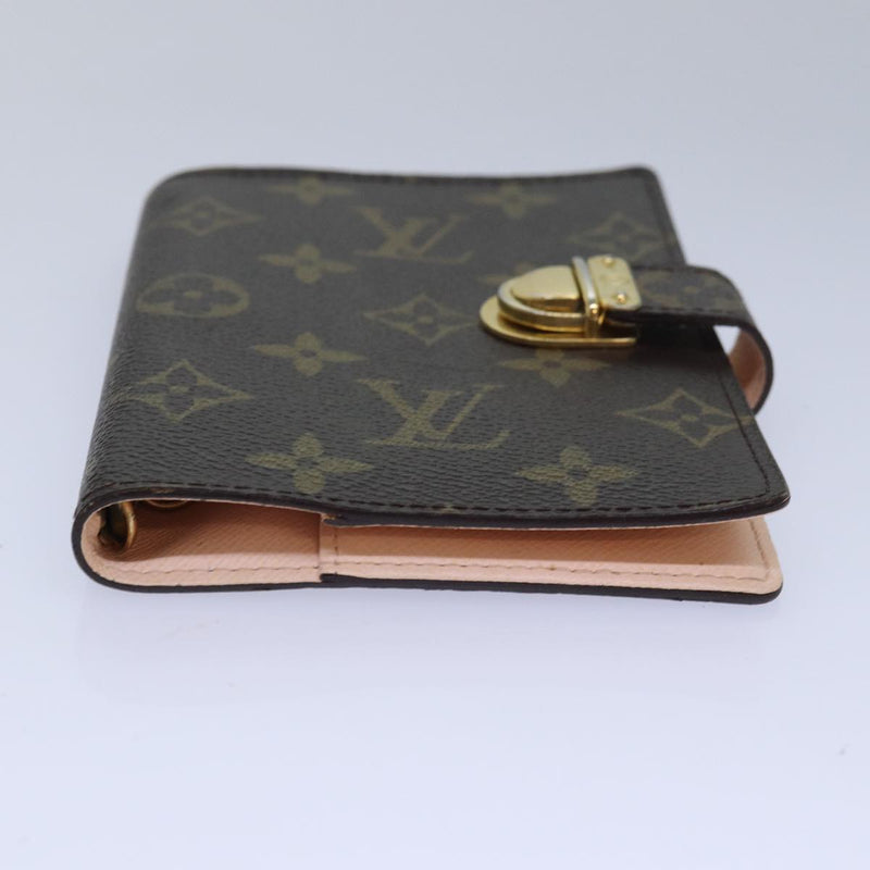 Louis Vuitton Agenda Cover Brown Canvas Wallet  (Pre-Owned)