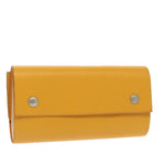 Hermès Yellow Leather Wallet  (Pre-Owned)