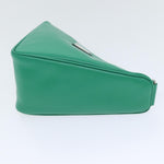 Prada -- Green Leather Clutch Bag (Pre-Owned)