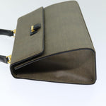 Fendi Grey Canvas Handbag (Pre-Owned)