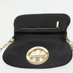 Tory Burch Black Leather Shoulder Bag (Pre-Owned)