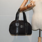 Burberry Black Canvas Handbag (Pre-Owned)