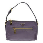 Prada Purple Synthetic Handbag (Pre-Owned)