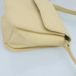 Valentino Garavani Vsling Beige Leather Shoulder Bag (Pre-Owned)