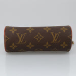 Louis Vuitton Papillon Brown Canvas Clutch Bag (Pre-Owned)