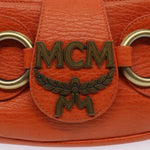 MCM Orange Leather Handbag (Pre-Owned)