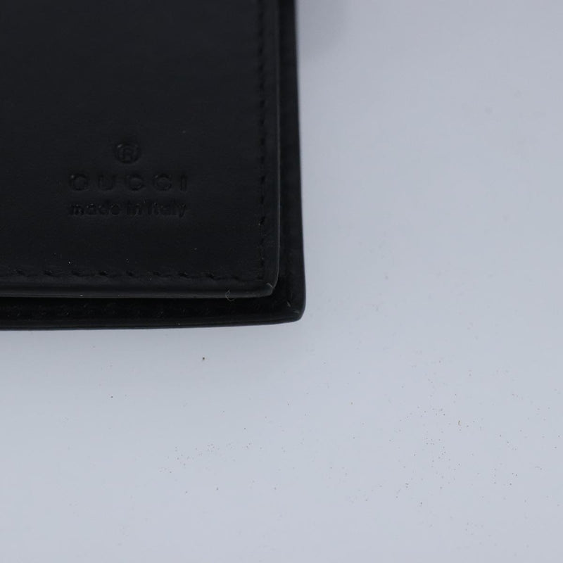 Gucci Black Leather Wallet  (Pre-Owned)