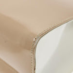 Salvatore Ferragamo Beige Patent Leather Handbag (Pre-Owned)