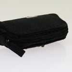 Prada Black Synthetic Clutch Bag (Pre-Owned)