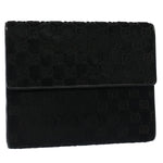 Gucci Demi Lune Black Canvas Wallet  (Pre-Owned)