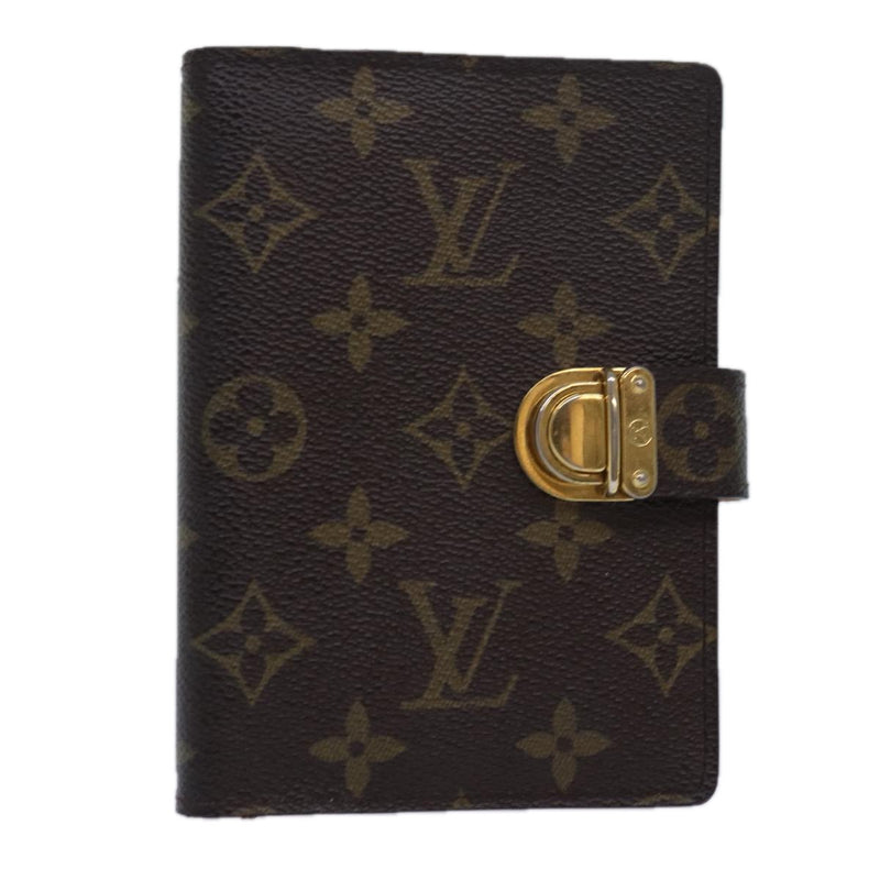 Louis Vuitton Agenda Cover Brown Canvas Wallet  (Pre-Owned)