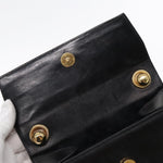 Salvatore Ferragamo Black Leather Shoulder Bag (Pre-Owned)