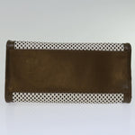 Fendi White Leather Clutch Bag (Pre-Owned)