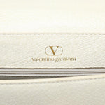 Valentino Garavani Beige Leather Shoulder Bag (Pre-Owned)