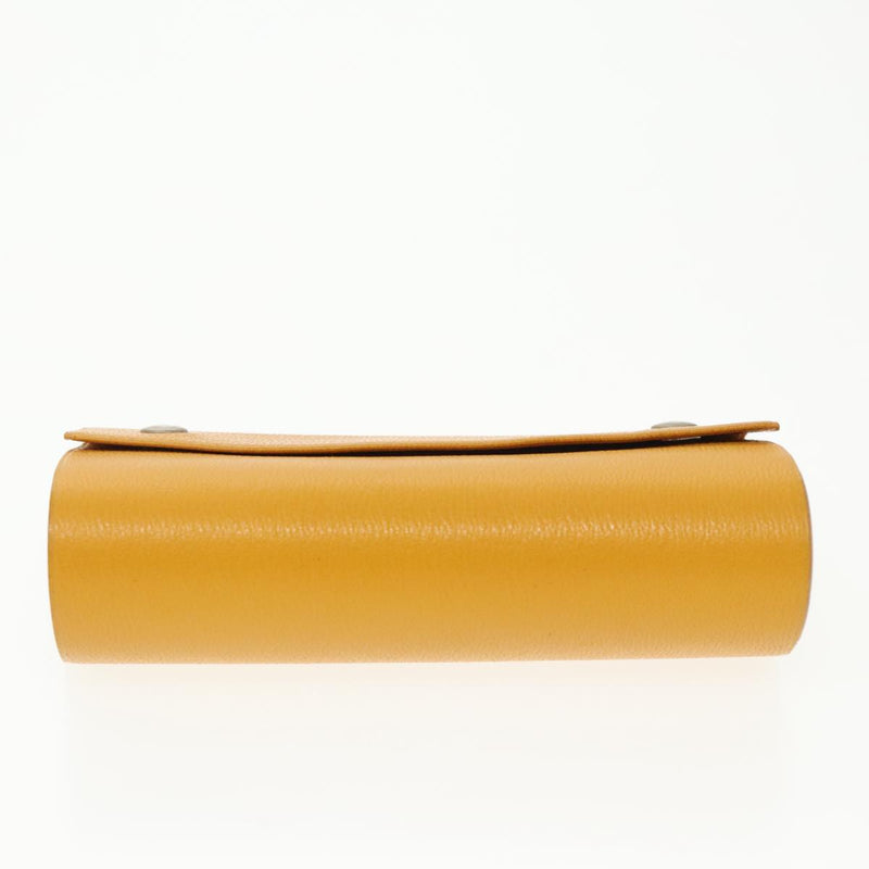 Hermès Yellow Leather Wallet  (Pre-Owned)