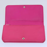 Balenciaga Cash Pink Leather Wallet  (Pre-Owned)