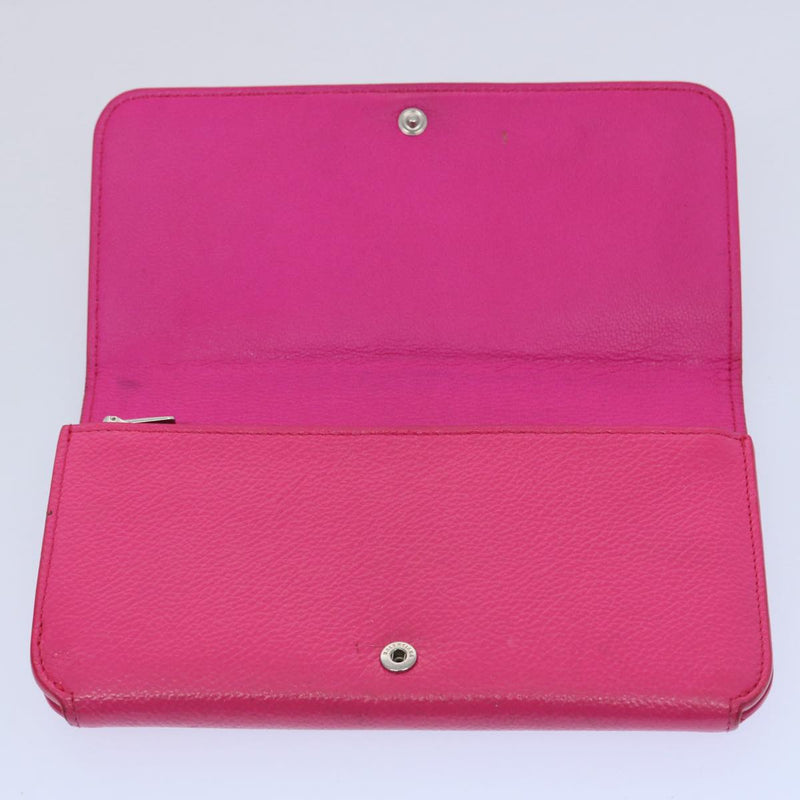 Balenciaga Cash Pink Leather Wallet  (Pre-Owned)