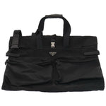 Prada Tessuto Black Synthetic Travel Bag (Pre-Owned)