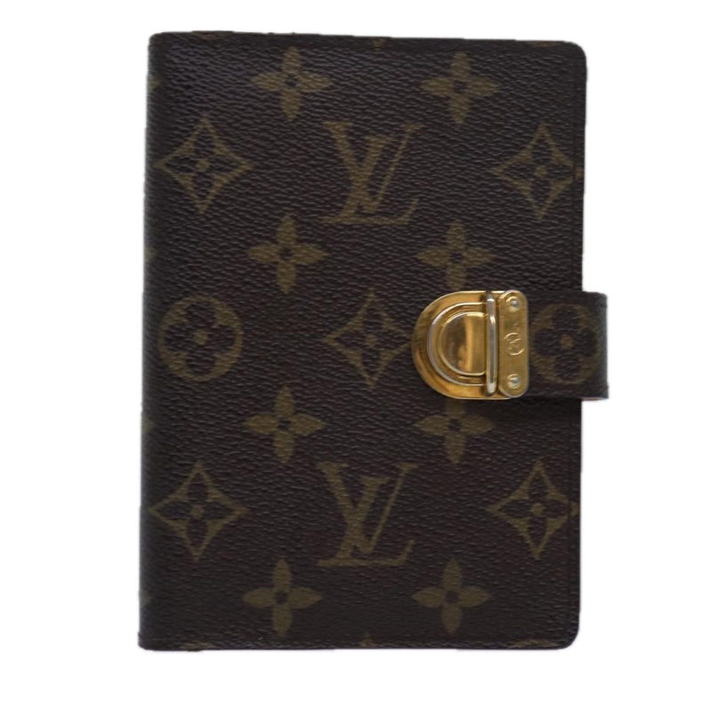 Louis Vuitton Agenda Cover Brown Canvas Wallet  (Pre-Owned)