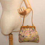 Fendi -- Beige Canvas Shoulder Bag (Pre-Owned)