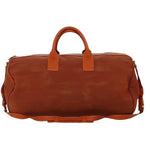 Prada -- Orange Canvas Travel Bag (Pre-Owned)