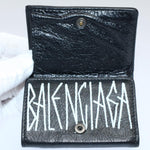 Balenciaga Black Leather Wallet  (Pre-Owned)