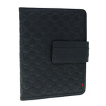 Gucci Guccissima Black Canvas Wallet  (Pre-Owned)