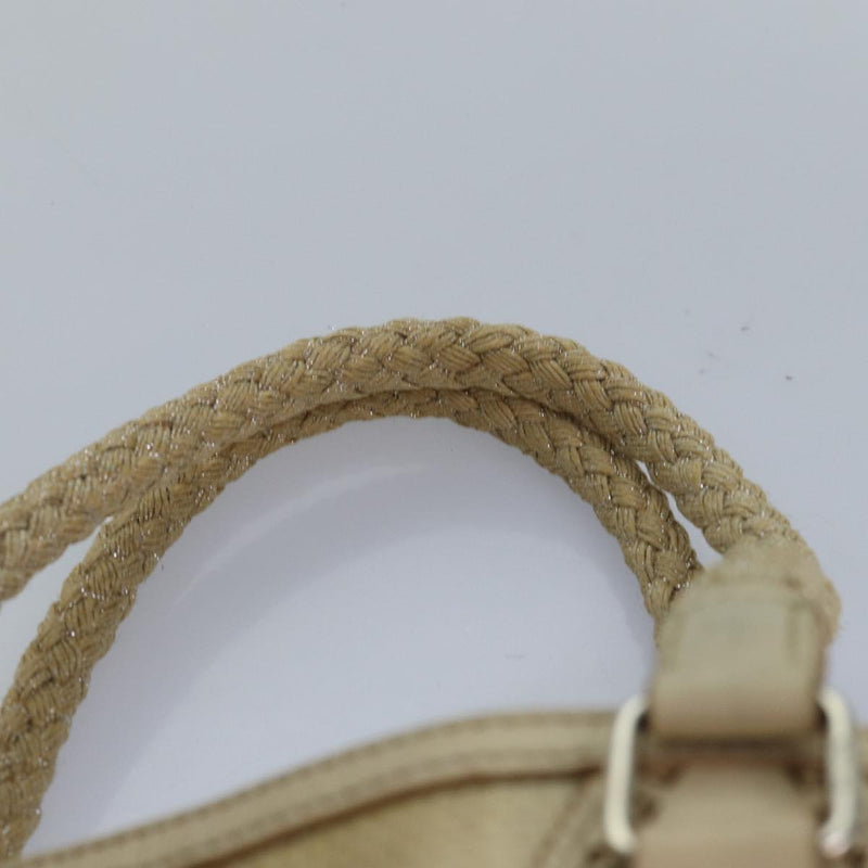 Fendi Beige Vinyl Handbag (Pre-Owned)