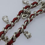 Miu Miu Red Metal Necklace Jewelry (Pre-Owned)