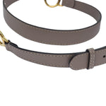 Fendi Grey Leather Belt  (Pre-Owned)