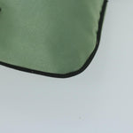 Prada Green Synthetic Clutch Bag (Pre-Owned)