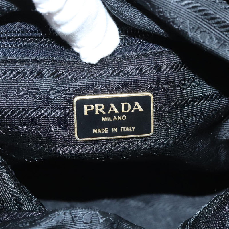 Prada Black Leather Handbag (Pre-Owned)