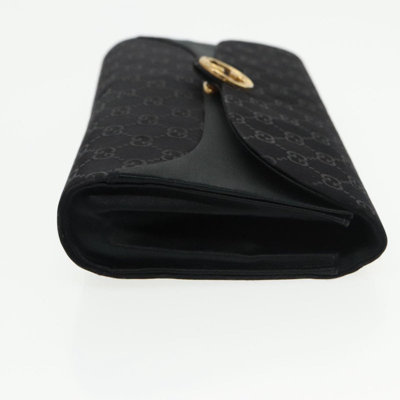 Gucci Black Canvas Clutch Bag (Pre-Owned)