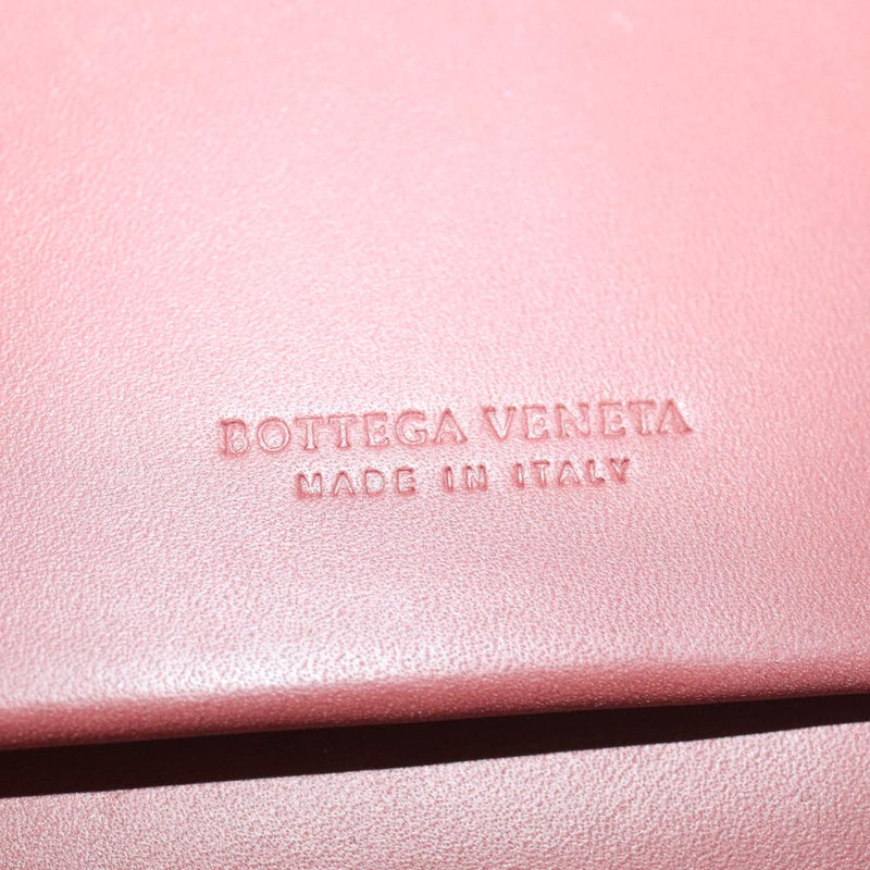 Bottega Veneta Intrecciato Red Leather Briefcase Bag (Pre-Owned)