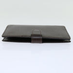 Louis Vuitton Agenda Cover Black Leather Wallet  (Pre-Owned)