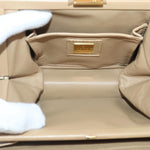 Fendi Beige Canvas Handbag (Pre-Owned)