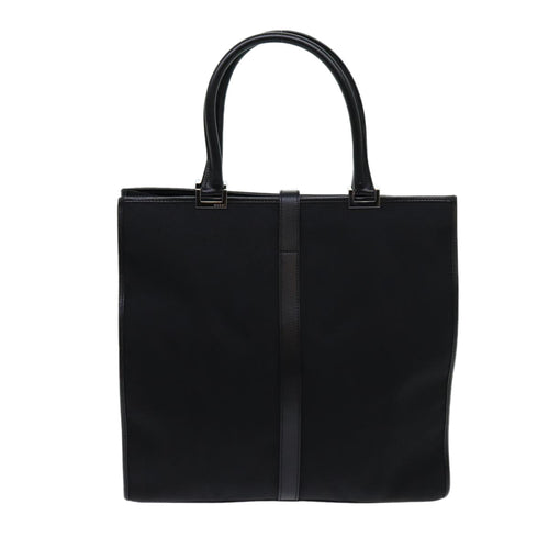 Gucci Jackie Black Synthetic Tote Bag (Pre-Owned)