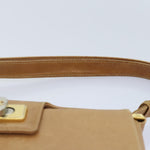 Gucci Beige Leather Shoulder Bag (Pre-Owned)