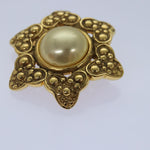 Chanel Coco Mark Gold Metal Brooch Jewelry (Pre-Owned)