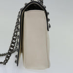 Prada Galleria Beige Leather Shoulder Bag (Pre-Owned)