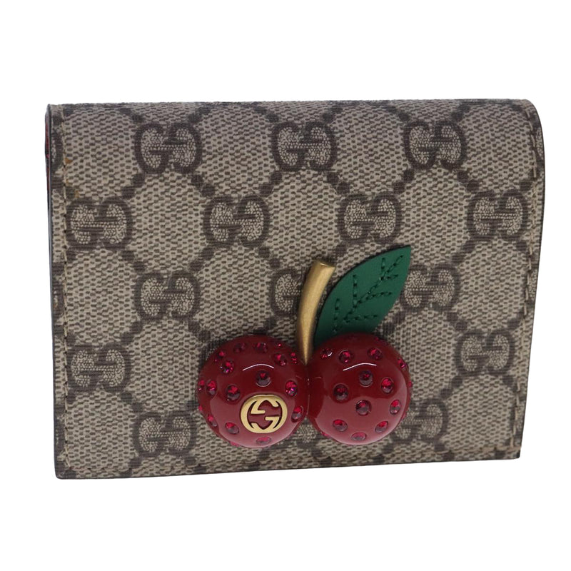 Gucci Beige Canvas Wallet  (Pre-Owned)