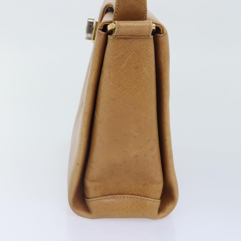 Gucci Beige Leather Shoulder Bag (Pre-Owned)